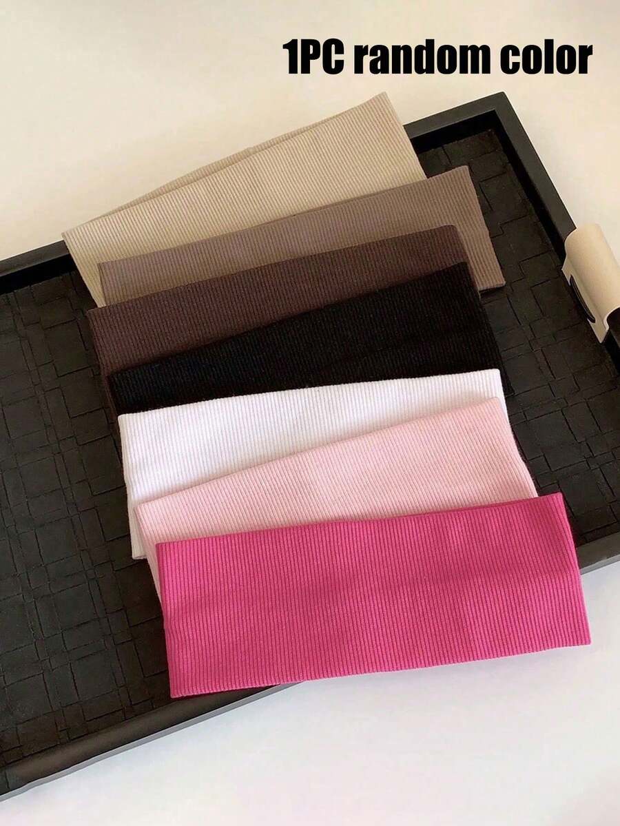 Headband Summer Knit - 7pcs Womens Elastic Wide Headbands Multicolor