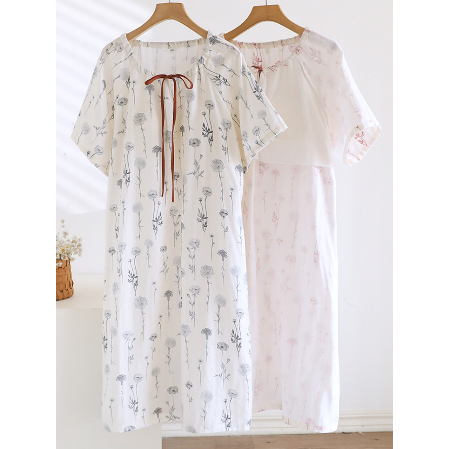 1-Piece Women‘s Nightgown, Cas - Midi Skirt Floral review and price