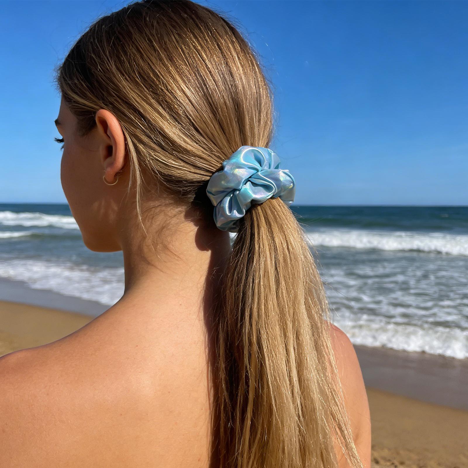 Soft Hair Scrunchies with Zipp - Headband Summer Knit review and price