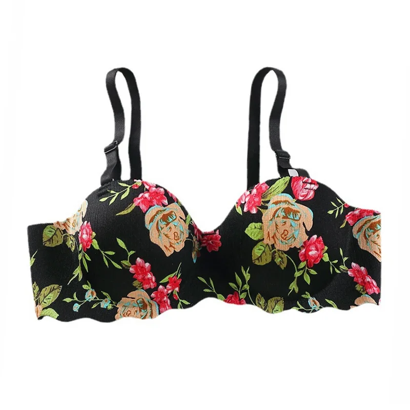 Women Sexy Floral Printed Bras - Bralette Triangle Set review and price