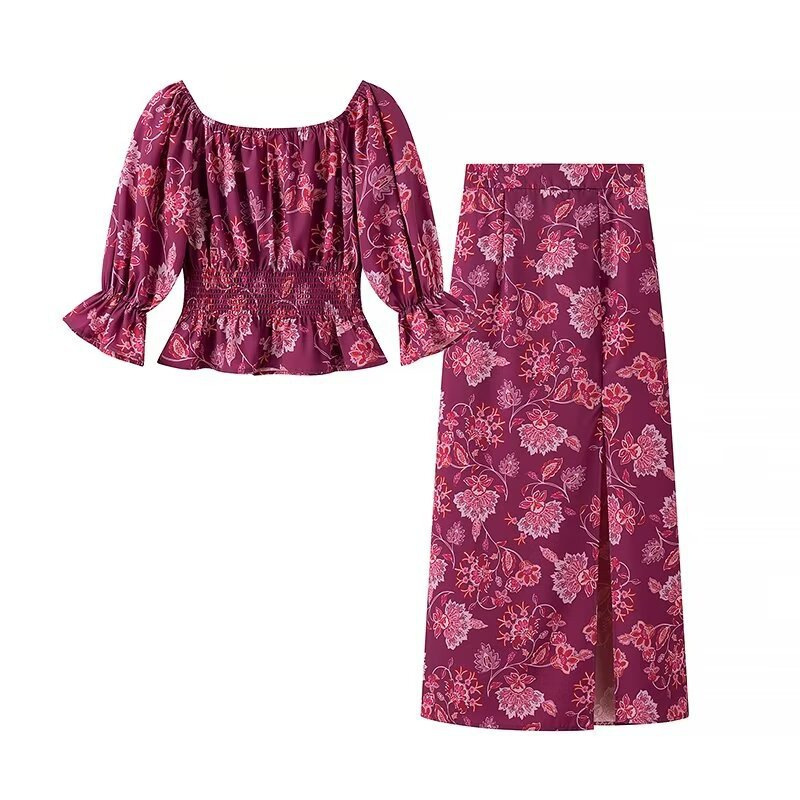 Women's Fashion Printed Off-Sh - Blouse Off Shoulder review and price