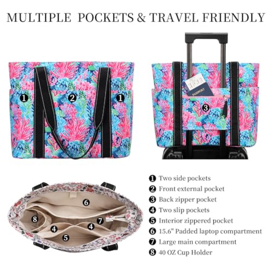 Tote Bag for Women with Laptop - Tote Bag Beach review and price