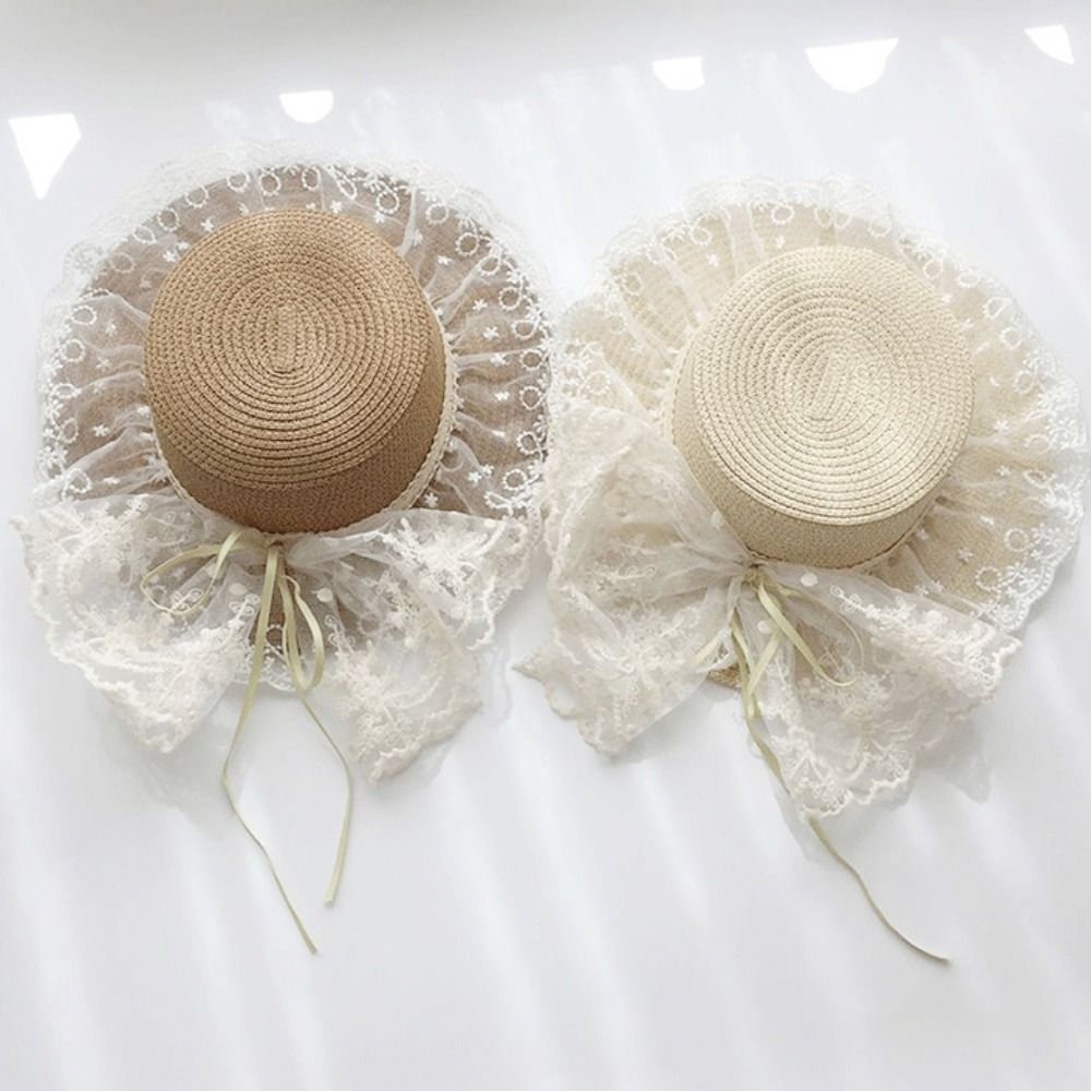 Floppy Lace Bow Sun Hat Breath - Hat Floppy Wide review and price