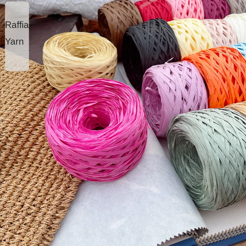 180m raffia Yarn paper Grass f - Crochet Bag Raffia review and price