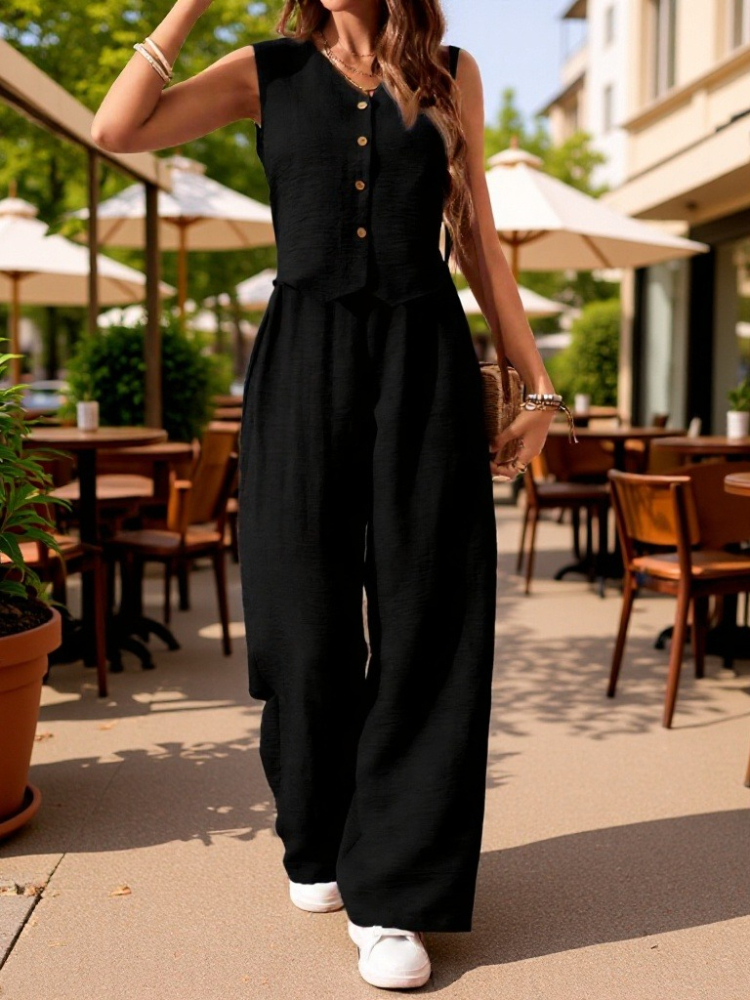 New Summer Cotton Linen Women  - Linen Pant Wide review and price