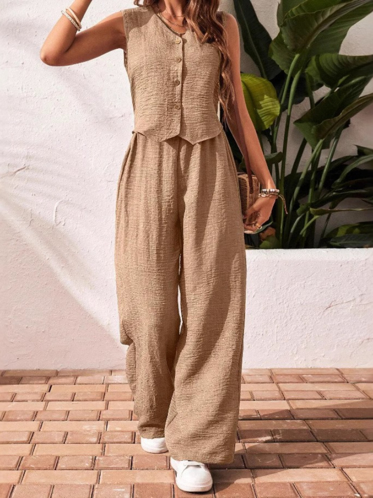 New Summer Cotton Linen Women  - Linen Pant Wide review and price
