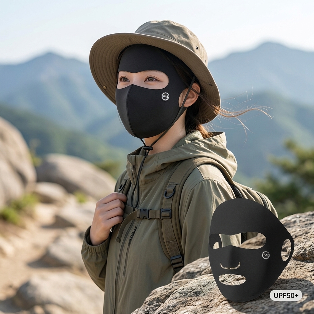 Ice Silk Sun Protection Mask F - Headband Summer Knit review and price