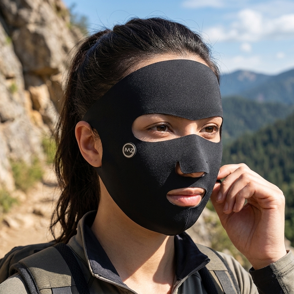 Ice Silk Sun Protection Mask F - Headband Summer Knit review and price