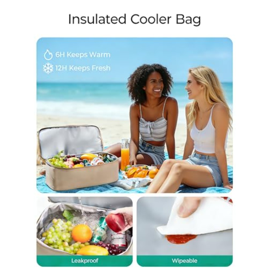 BAGSMART Beach Bag for Women M - Tote Bag Beach review and price