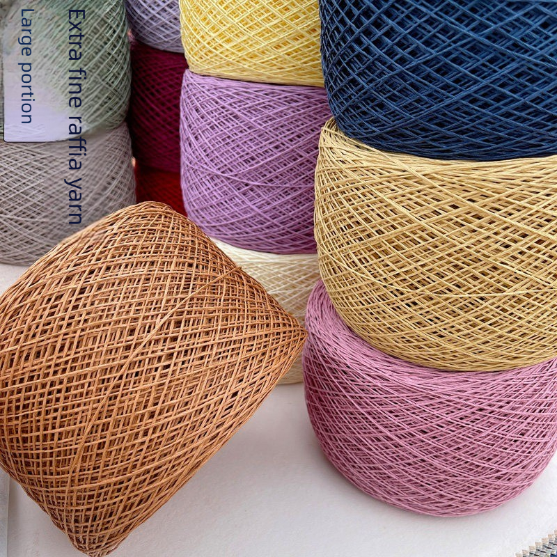 250g Thin Paper Raffia Yarn fo - Crochet Bag Raffia review and price