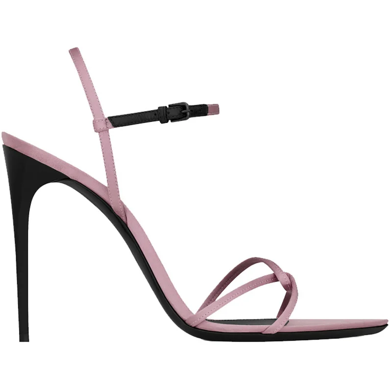 Pink Strappy Luxury Heeled San - Sandal Strappy Heeled review and price