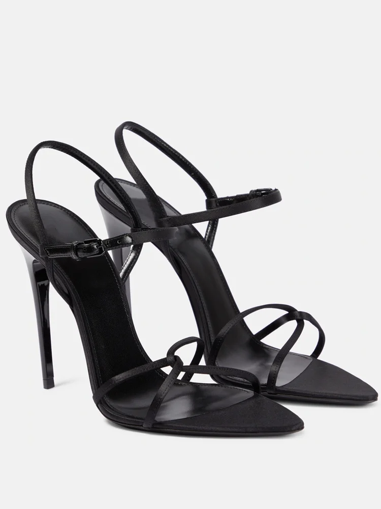 Pink Strappy Luxury Heeled San - Sandal Strappy Heeled review and price