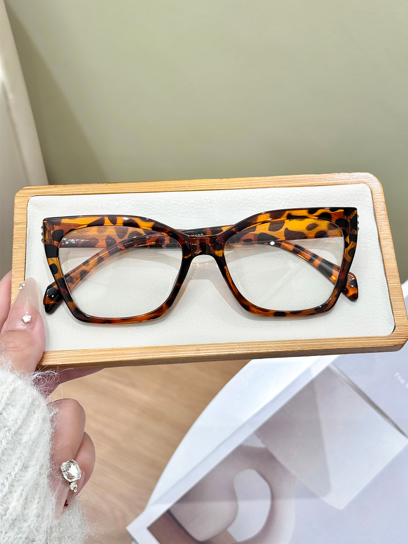 1Pc High-End Leopard Print Cat - Sunglasses Cat Eye review and price