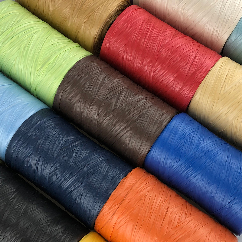 100g/pcs Flat Raffia Paper Yar - Crochet Bag Raffia review and price