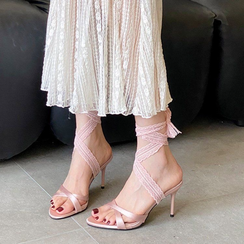 2026 New Pointed Head Strappy  - Sandal Strappy Heeled review and price