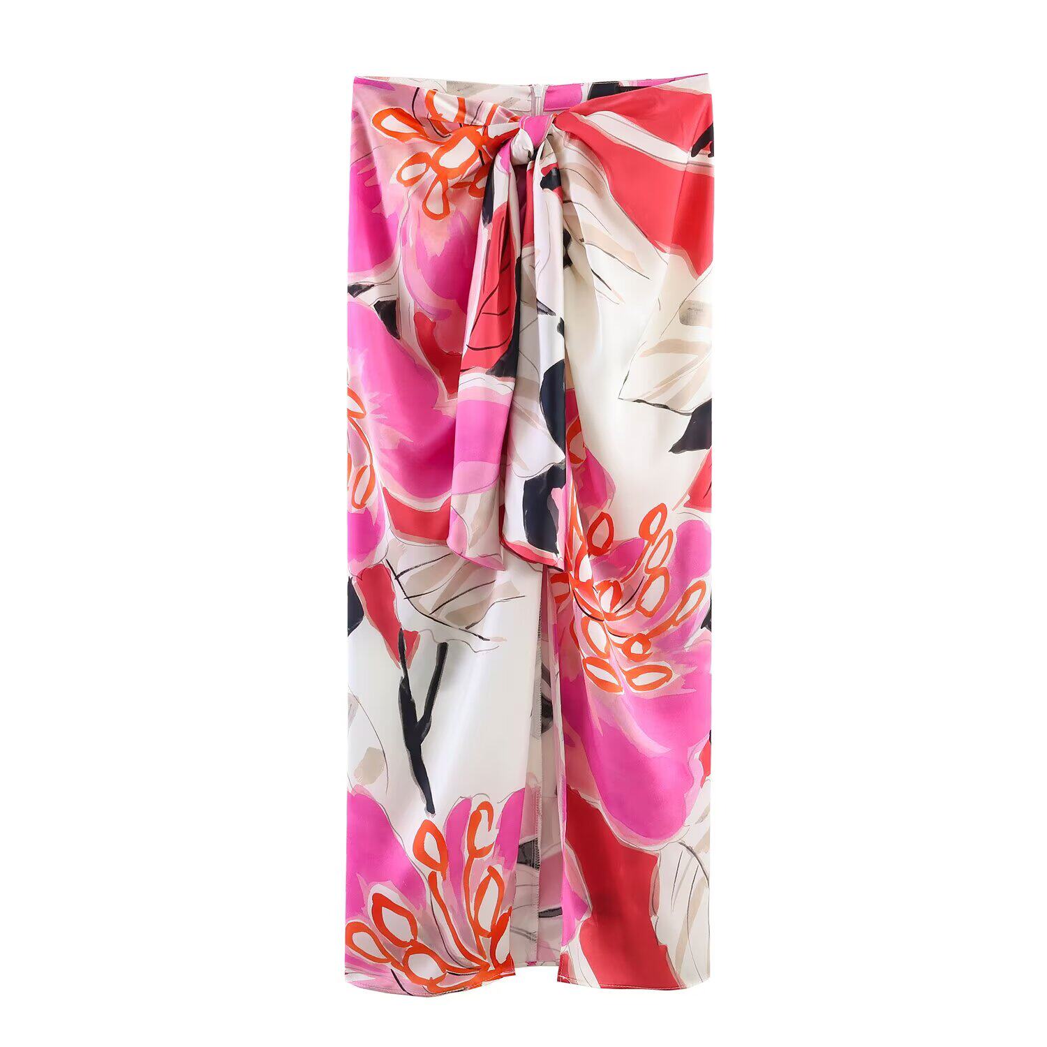 JNLEAOG Summer New Women's Sil - Midi Skirt Floral review and price