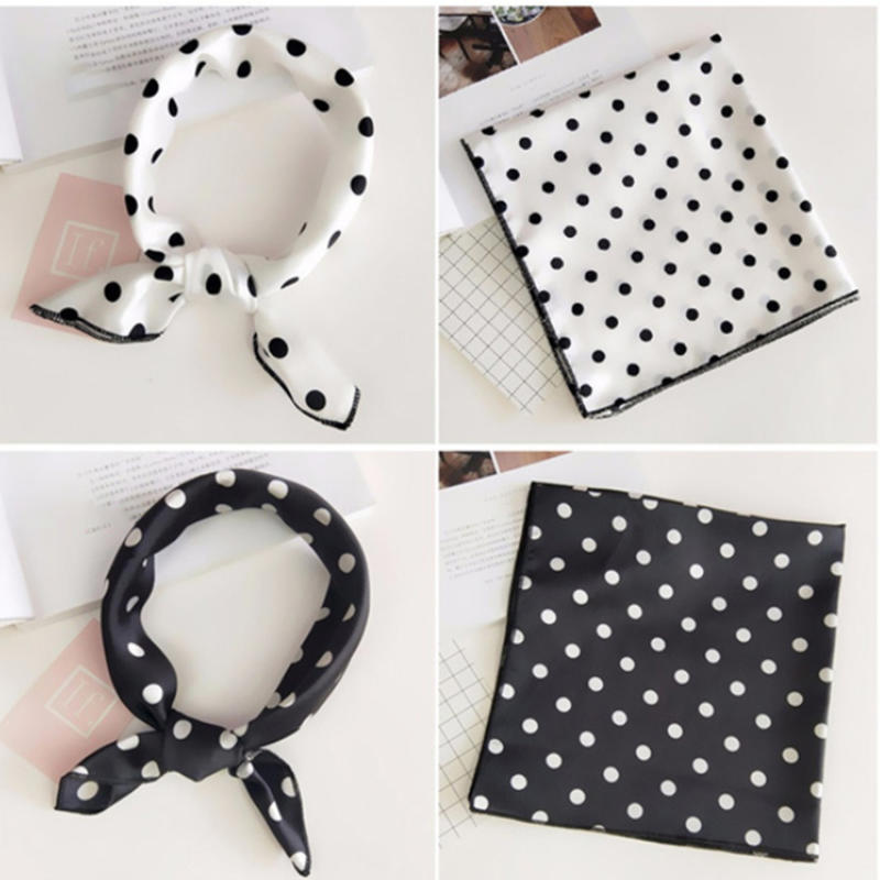 Leopard Print Polka Dot Square - Headband Summer Knit review and price