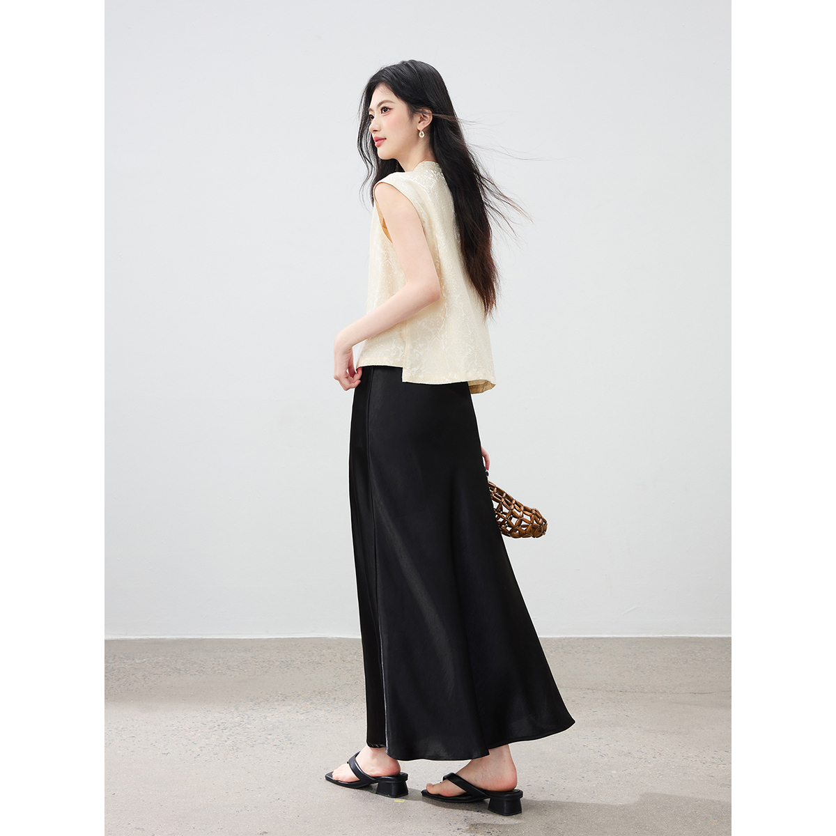 VIMLY's Women's Summer Suit 20 - Midi Skirt Floral review and price