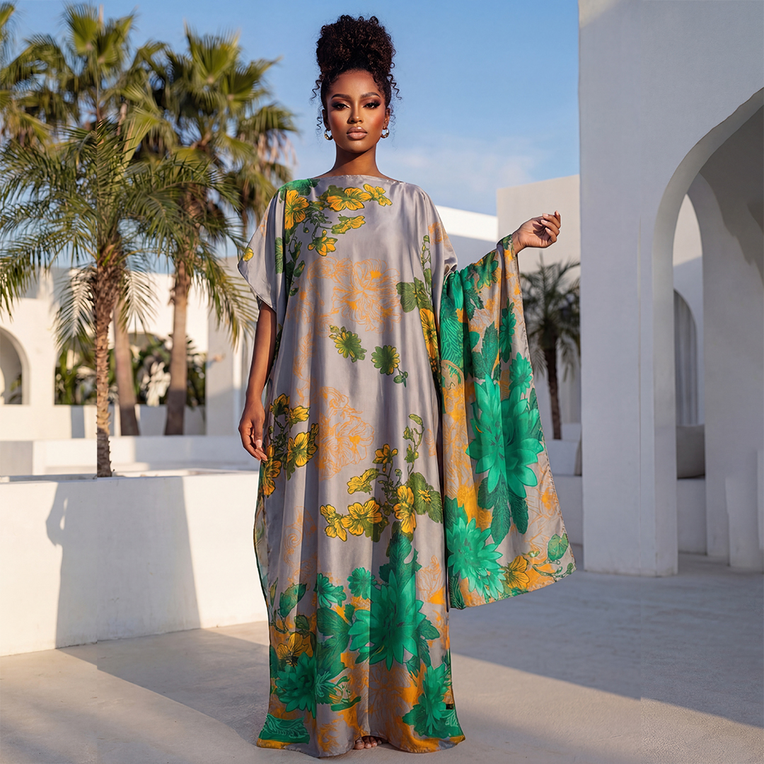 Summer Fashion African Shawl F - Romper Floral Print review and price