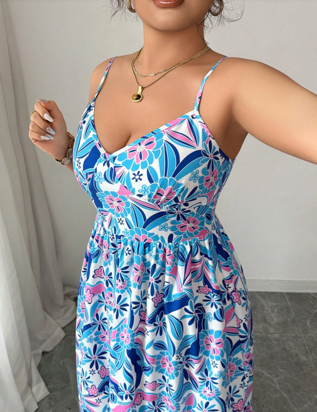 Plus Size Women's Floral Print - Romper Floral Print review and price