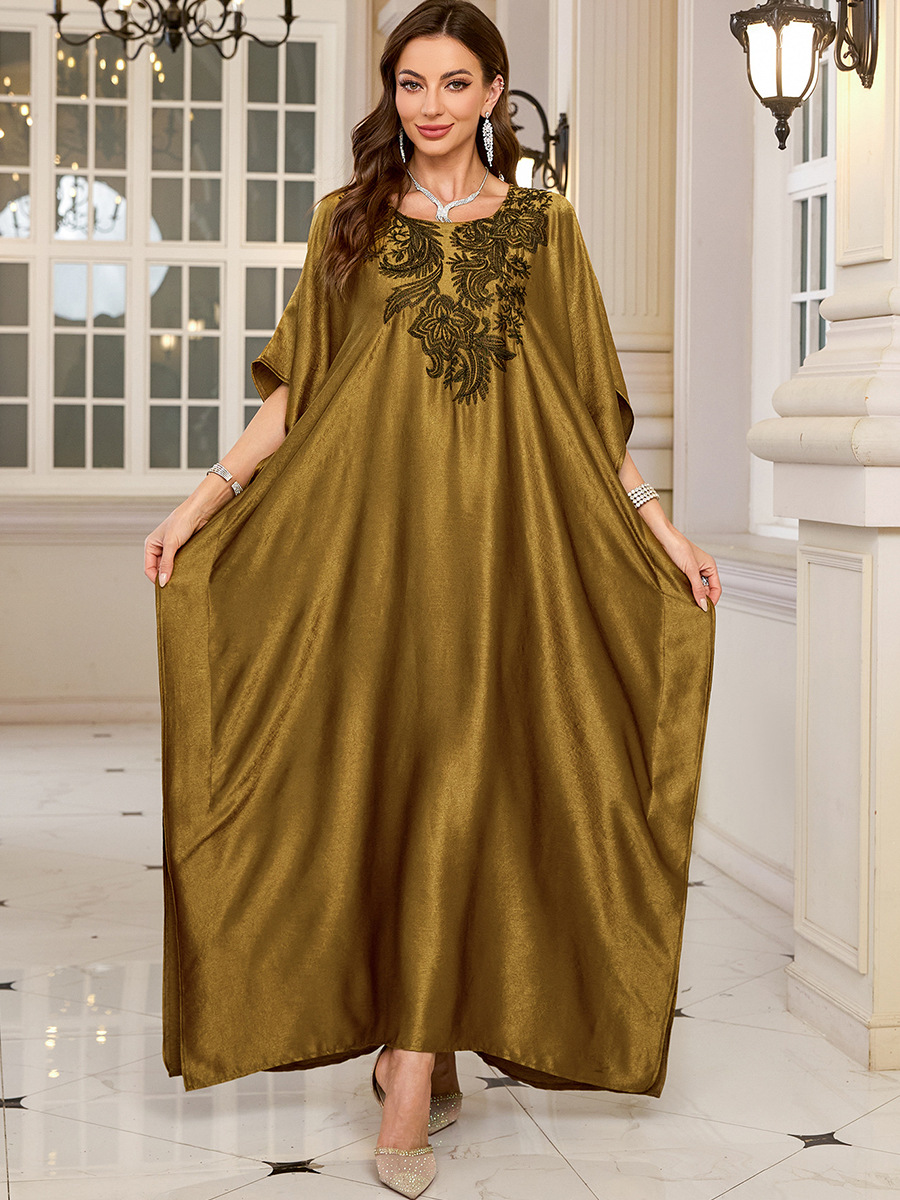 Women Embroidered Long Caftans - Cover Up Kaftan review and price