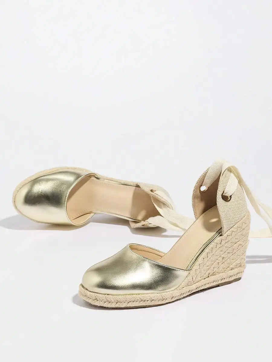 Metallic Cap Toe Espadrille We - Wedge Espadrille Women review and price