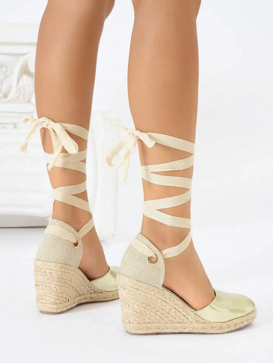 Metallic Cap Toe Espadrille We - Wedge Espadrille Women review and price