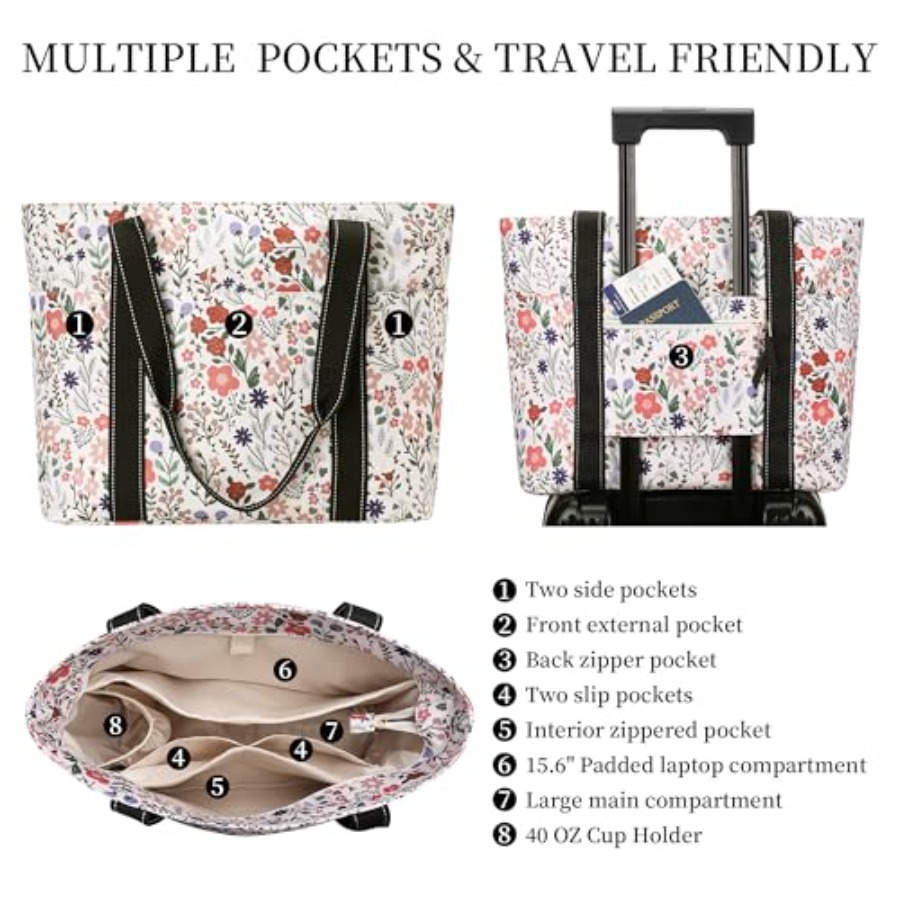 Tote Bag for Women with Laptop - Tote Bag Beach review and price